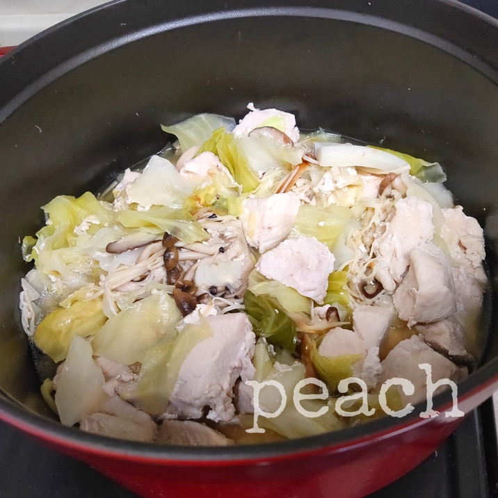 ストウブで きのことキャベツと鶏むね肉の重ね煮 レシピ 作り方 By Room Peach52 楽天レシピ ストウブで きのことキャベツと鶏むね肉の重ね煮 レシピ 作り方 By Room Peach52 楽天レシピ
